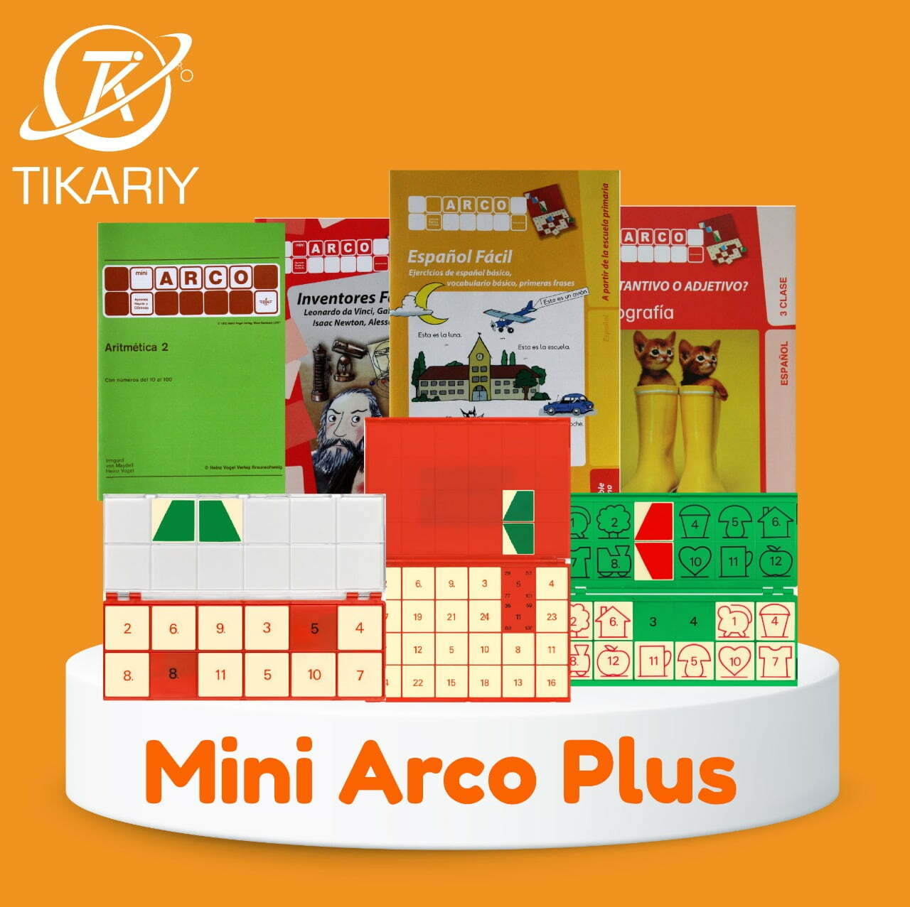 Kit Mini Arco Completo - 87 Cartillas + 3 Tableros - imagen 1