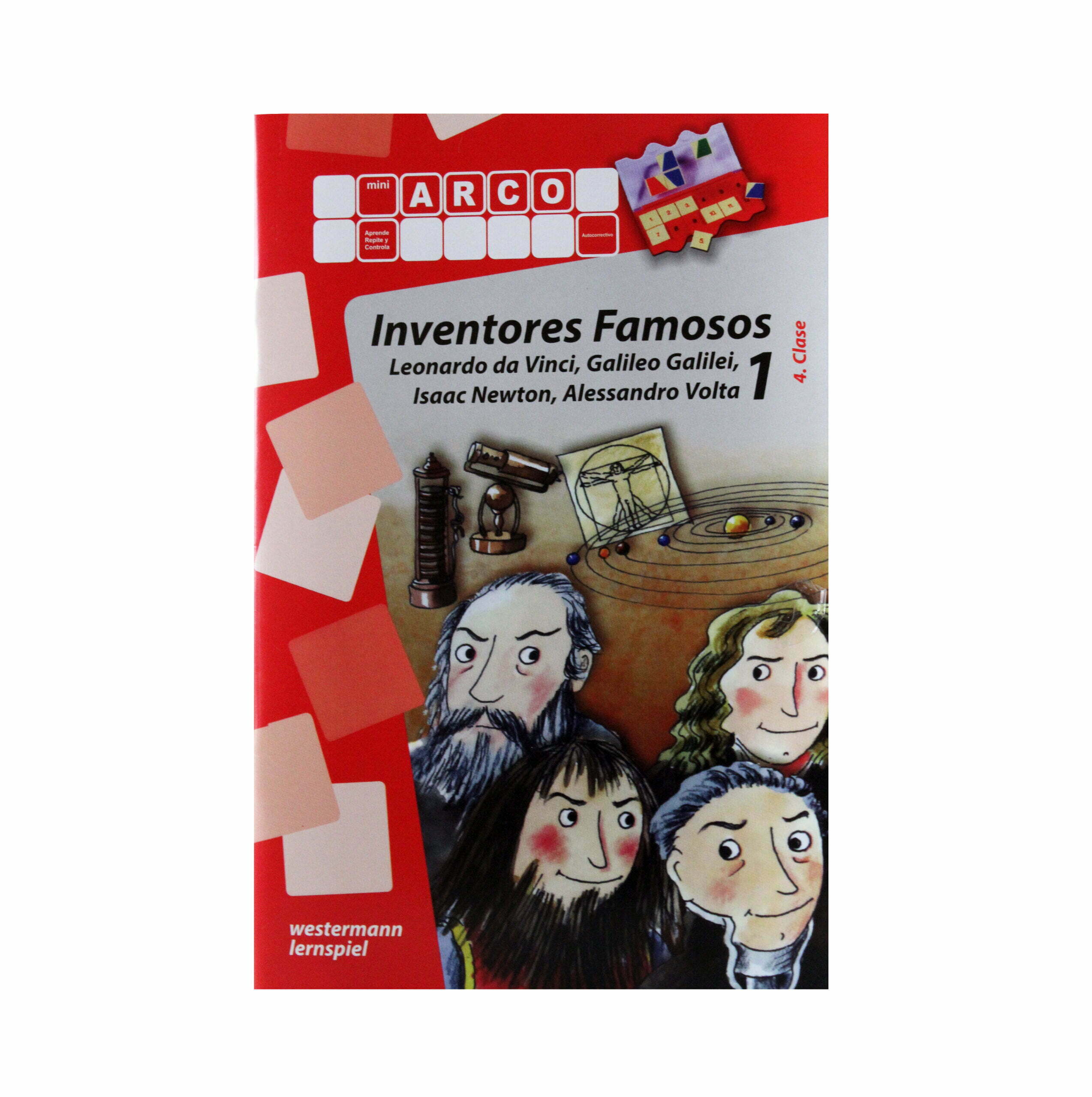 Inventores Famosos - Cartilla Mini Arco - imagen 1