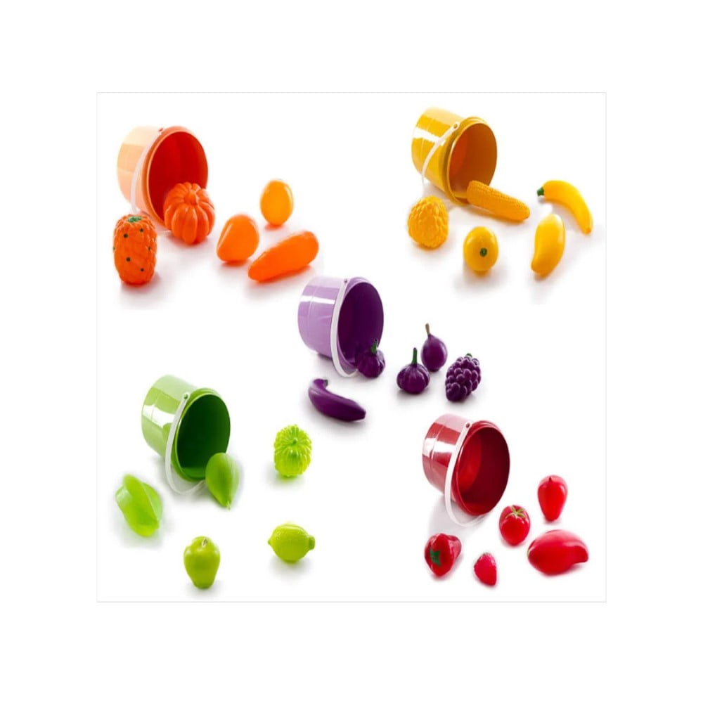 Set barriles de frutas y verduras - imagen 1