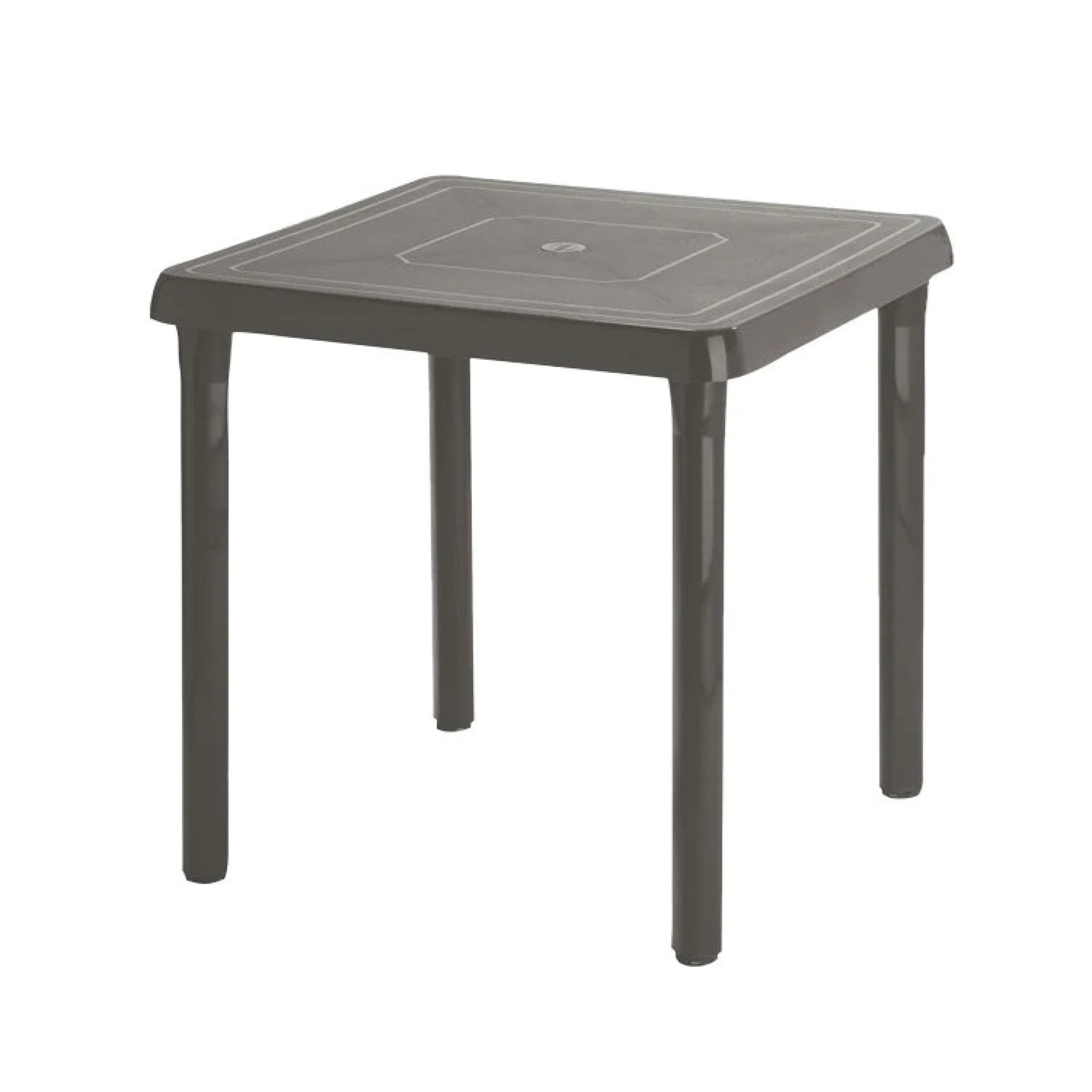Mesa Plástica De Cuatro Cupos Para Adultos