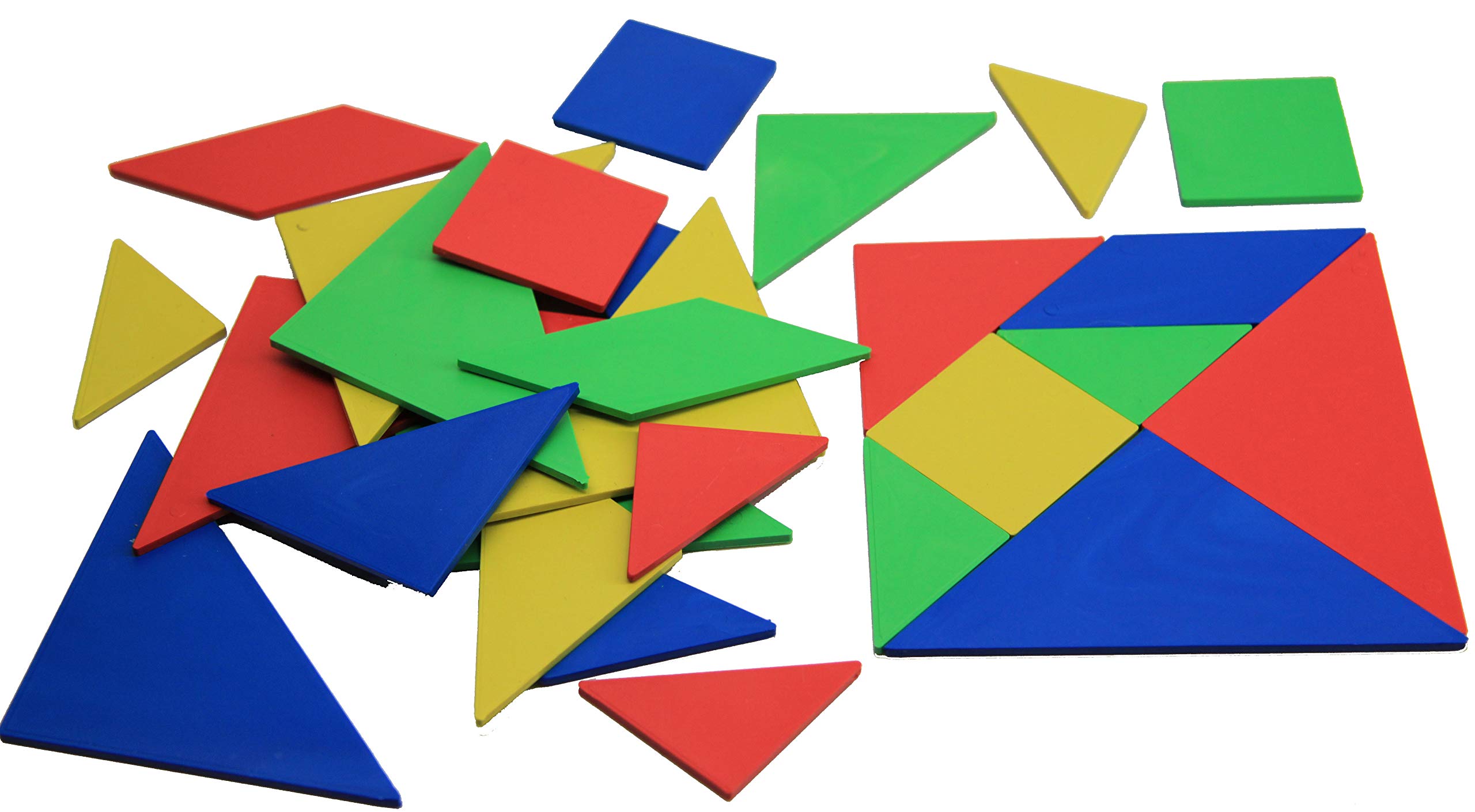 Vista 2 de Juego tangram x 21 piezas