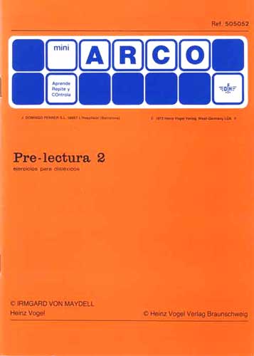 Pre- Lectura 2 - Cartilla Mini Arco