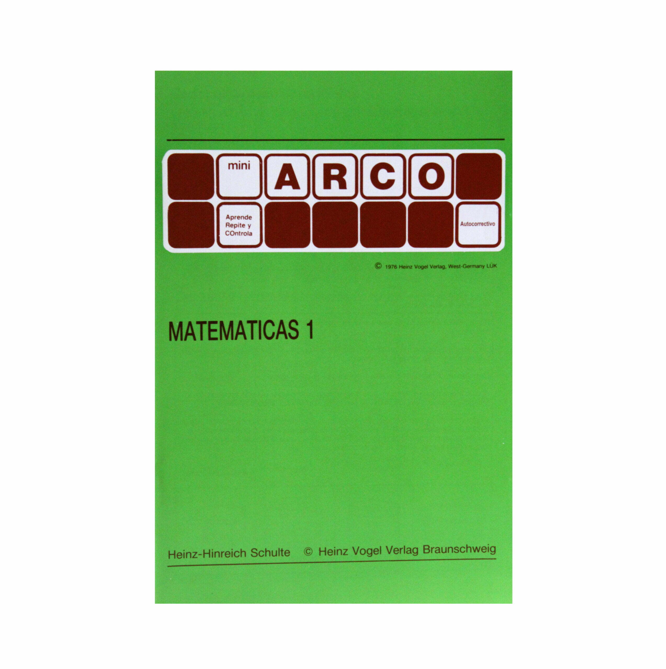 Matemáticas 1 - Cartilla Mini Arco