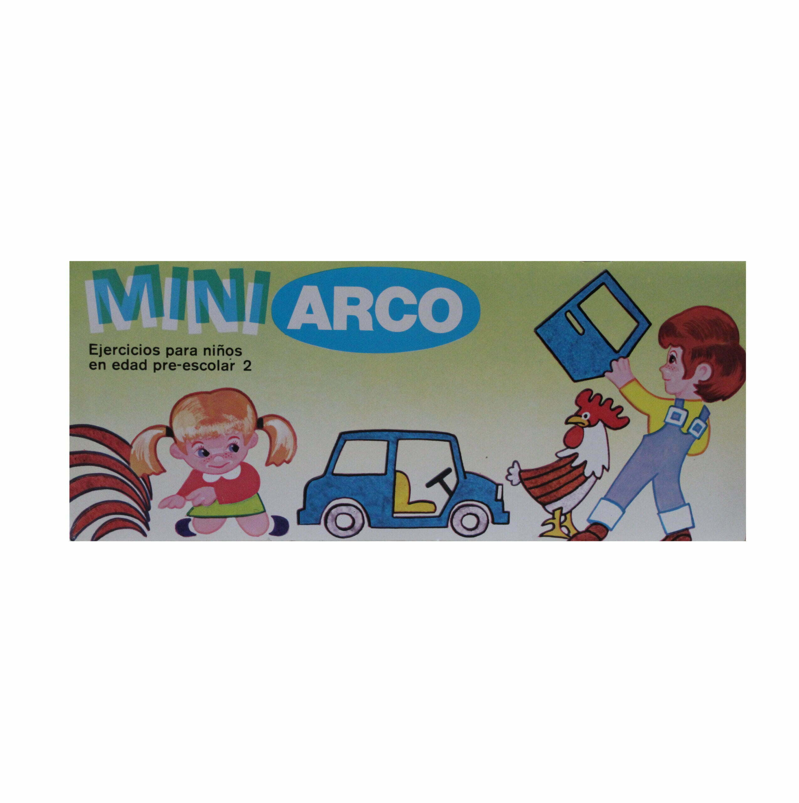 Ejercicios para Niños en Edad Pre-escolar 2 - Cartilla Mini Arco