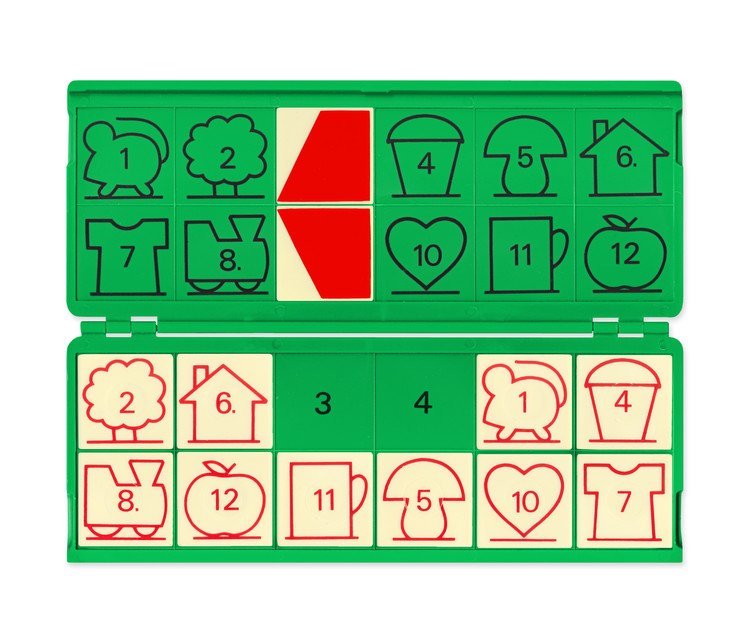 Tablero Verde Mini Arco - 12 Fichas - imagen 1