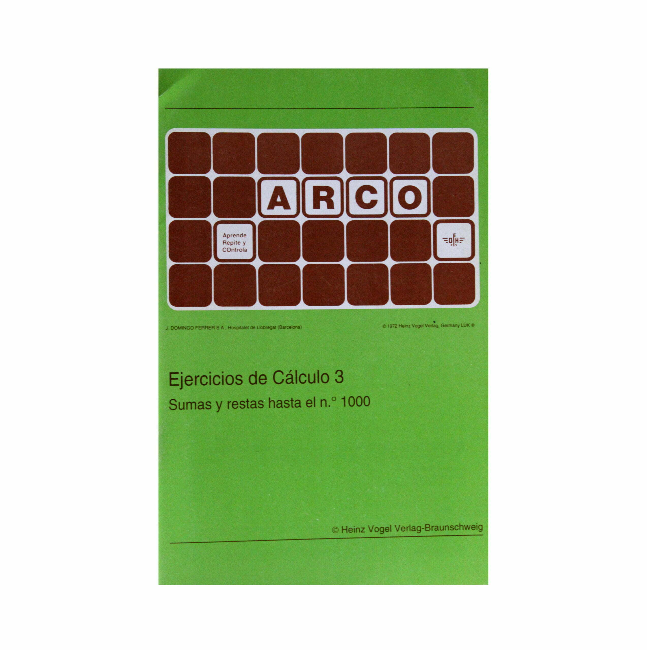 Ejercicios de Cálculo 3 - Cartilla Mini Arco