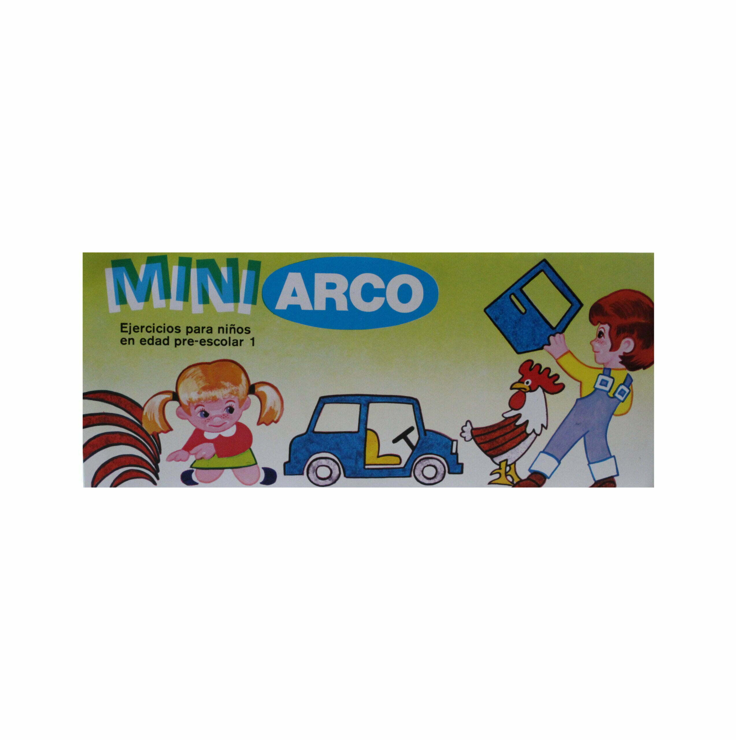 Ejercicios para Niños en Edad Pre-escolar 1 - Cartilla Mini Arco